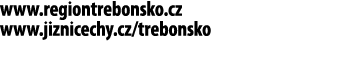 www.regiontrebonsko.cz www.jiznicechy.cz/trebonsko