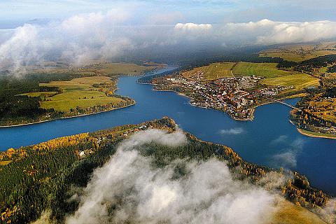 Stausee Lipno, Frymburk, Bildquelle: Libor Sváček archiv Vydavatelství MCU