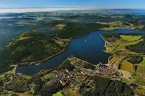 Lipenská přehrada, Lipno nad Vltavou, zdroj: Libor Sváček archiv Vydavatelství MCU