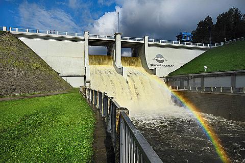 Hráz Lipno, zdroj: Libor Sváček archiv Vydavatelství MCU