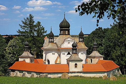 Trhové Sviny – barokní poutní kostel Svaté Trojice, zdroj: Libor Sváček archiv Vydavatelství MCU