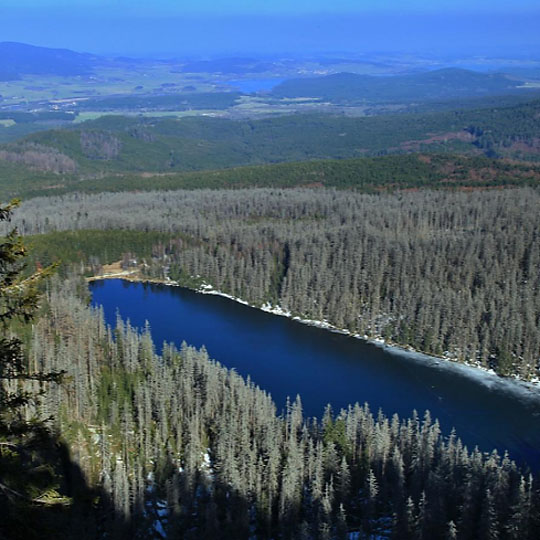 Plechý a Plešné jezero